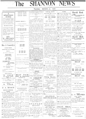 Issue page
