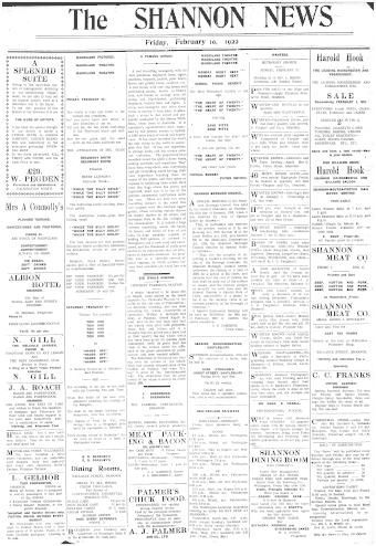 Issue page