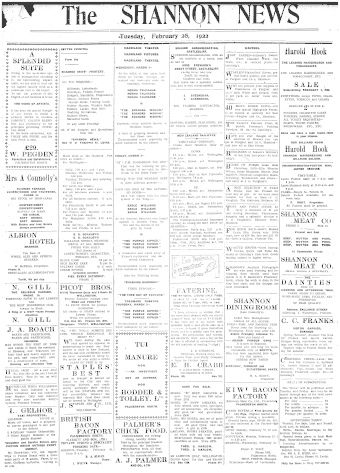 Issue page