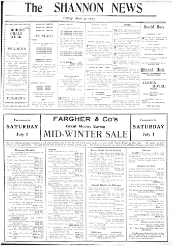 Issue page