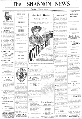 Issue page