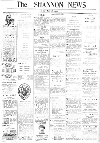 Issue page