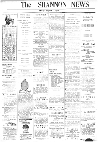 Issue page