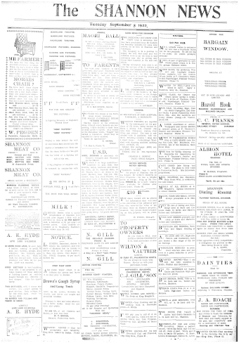 Issue page