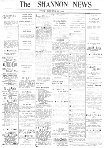 Issue page