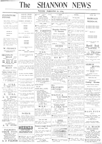 Issue page