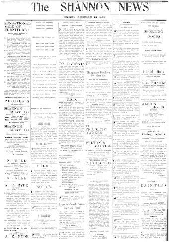 Issue page