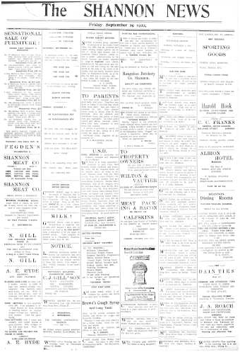 Issue page