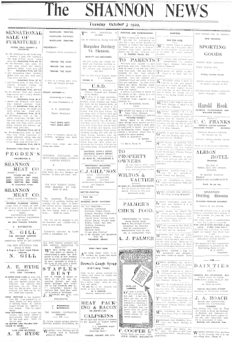 Issue page
