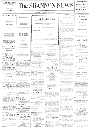 Issue page