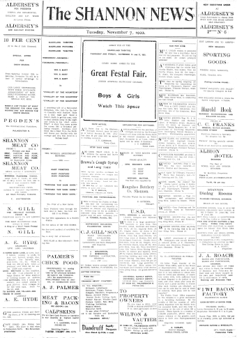 Issue page