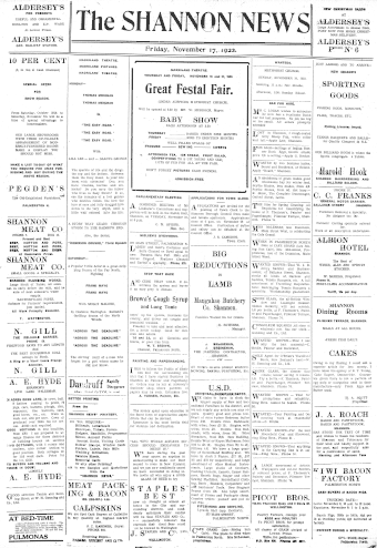 Issue page