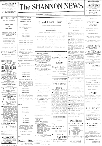 Issue page