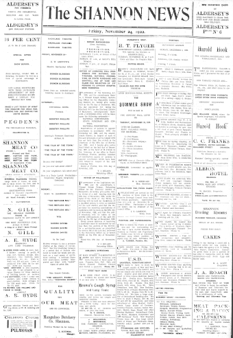 Issue page