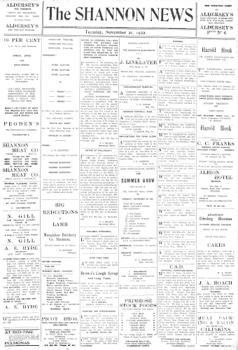 Issue page