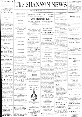 Issue page