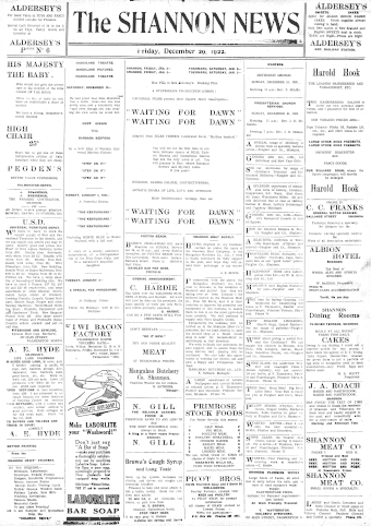 Issue page