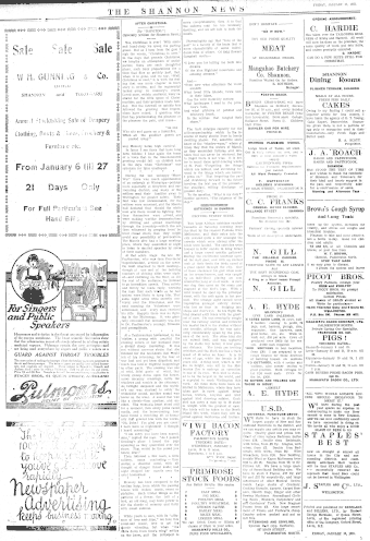 Issue page