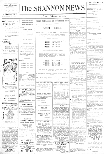 Issue page