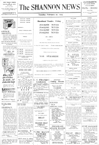 Issue page