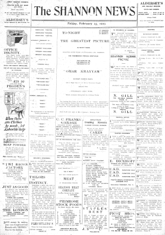 Issue page