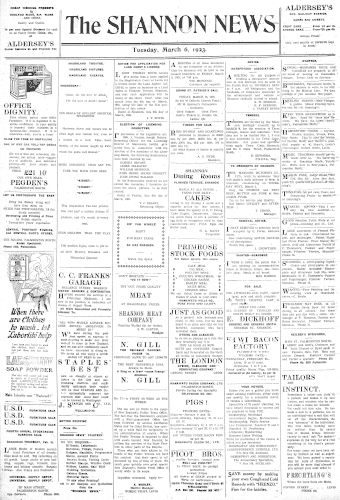 Issue page