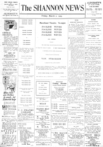 Issue page