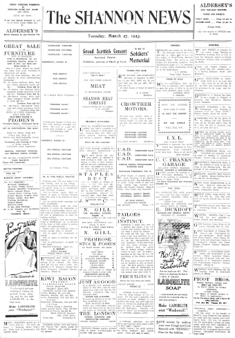 Issue page