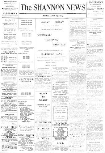 Issue page