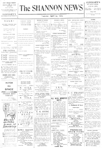 Issue page