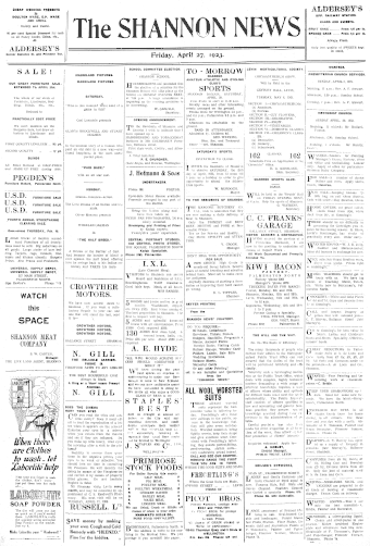 Issue page
