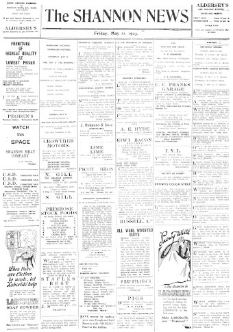 Issue page