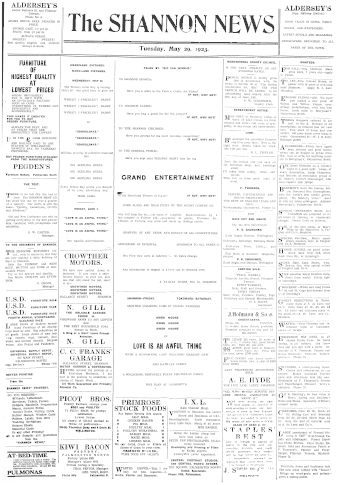 Issue page