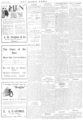 Issue page