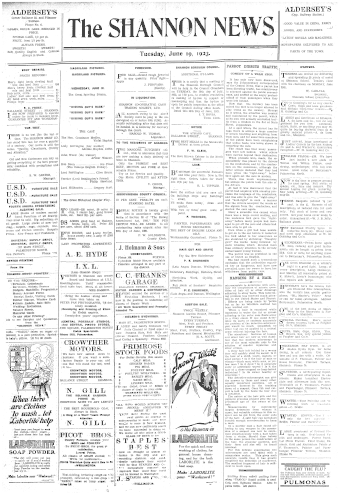 Issue page