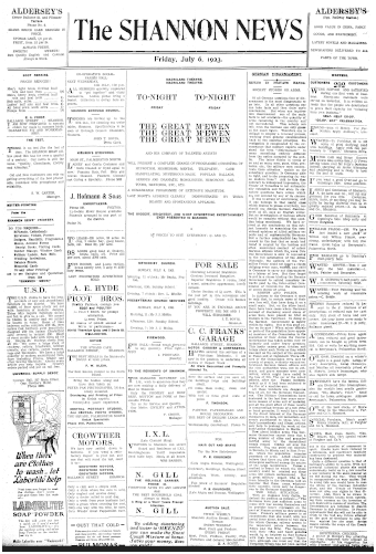 Issue page