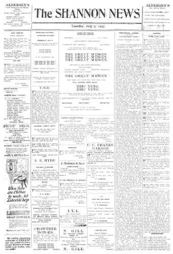 Issue page