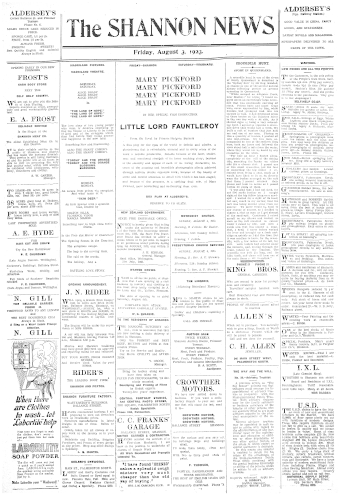 Issue page