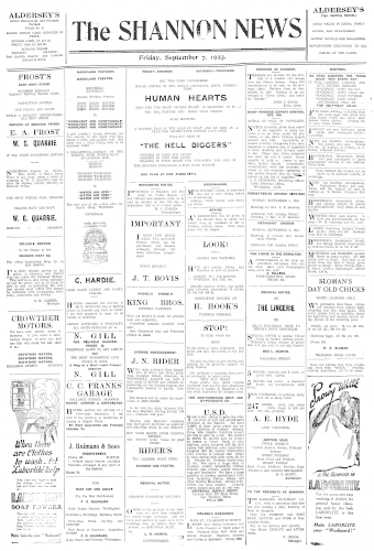 Issue page
