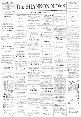 Issue page