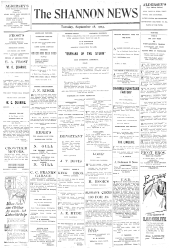 Issue page