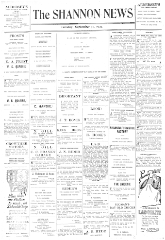 Issue page