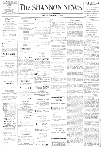 Issue page