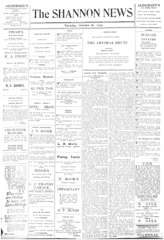 Issue page