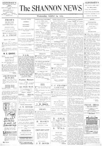 Issue page