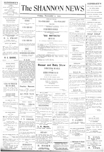 Issue page