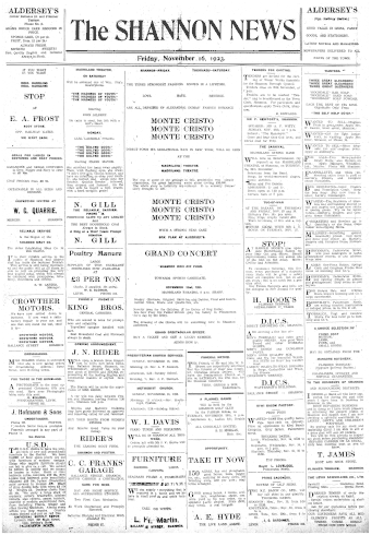 Issue page