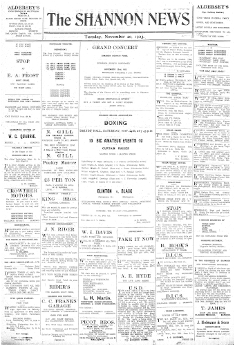 Issue page