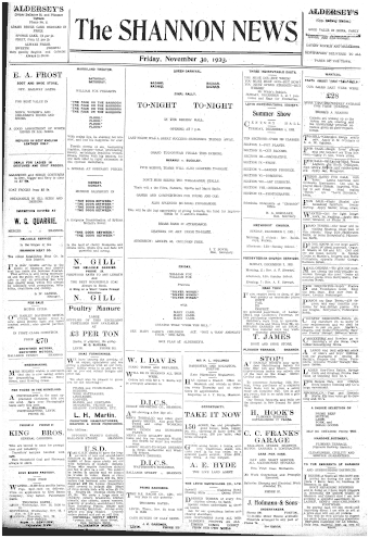 Issue page