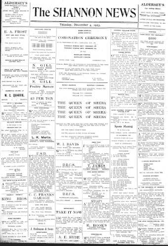 Issue page